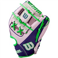 Wilson A2000 1786 11.5IN Baseball Glove (WBW103449115), Purple