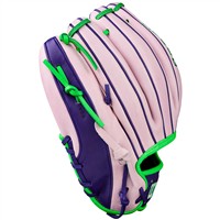 Wilson A2000 1786 11.5IN Baseball Glove (WBW103449115), Purple