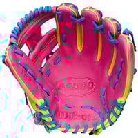 Wilson A2000 1786SS SuperSkin 11.5IN Baseball Glove (WBW103492115), Pink