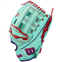 Wilson A2000 1750 SuperSkin 12.5IN Baseball Glove (WBW103455125), Green