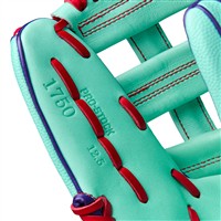 Wilson A2000 1750 SuperSkin 12.5IN Baseball Glove (WBW103455125), Green