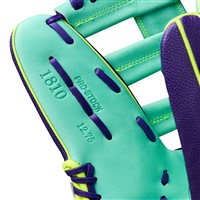 Wilson A2000 1810 SuperSkin 12.75IN Baseball Glove (WBW1034581275), Green