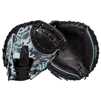 Wilson A2000 AW28 Austin Wells GM 34IN Baseball Catchers Glove (WBW10349434, Black/Camo