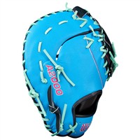 Wilson A2000 1677 SuperSkin 12.5IN 1st Base Baseball Glove (WBW103459125), Navy/Blue