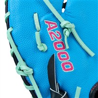 Wilson A2000 1677 SuperSkin 12.5IN 1st Base Baseball Glove (WBW103459125), Navy/Blue