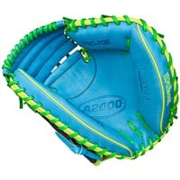 Wilson A2000 PF33 Pedroia Fit SS 33IN Baseball Catchers Glove (WBW10346533), Blue/Navy