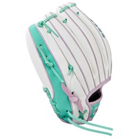 Wilson A2000 FP75SS SuperSkin 11.75IN Fastpitch Softball Glove (WBW10348511, Purple/White