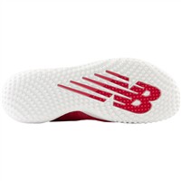 New Balance Men's FuelCell 4040v7 Turf Trainer Baseball Shoes, Red/White