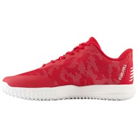 New Balance Men's FuelCell 4040v7 Turf Trainer Baseball Shoes, Red/White