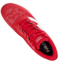 New Balance Men's FuelCell 4040v7 Turf Trainer Baseball Shoes, Red/White