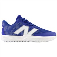 New Balance Men's FuelCell 4040v7 Turf Trainer Baseball Shoes, Royal/White
