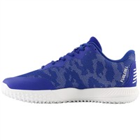 New Balance Men's FuelCell 4040v7 Turf Trainer Baseball Shoes, Royal/White