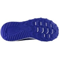 New Balance Youth 4040v7 Turf Trainer Baseball Shoe, Royal/White