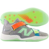 New Balance Unisex FuelCell Lindor 2 Baseball Turf Shoe, Grey/Multi