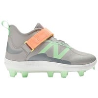 New Balance Youth LINDORV2 TPU Molded Baseball Cleats, Grey/Multi