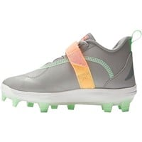 New Balance Youth LINDORV2 TPU Molded Baseball Cleats, Grey/Multi