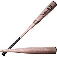 DeMarini Voodoo One Rose Gold Limited Edition BBCOR Baseball Bat -3, 1-z