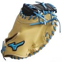 Mizuno Exclusive Prime 34 Baseball Catchers Glove (GXC50TGW), Tan/Black