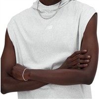New Balance Ohtani Sleeveless Lightweight Baseball Hoodie, Grey