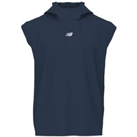 New Balance Ohtani Sleeveless Lightweight Baseball Hoodie, Grey