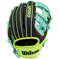 Wilson Limited Edition A2000 The Open 1786 11.5IN Baseball Glove (WBW104177, Black/Yellow