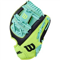 Wilson Limited Edition A2000 The Open 1786 11.5IN Baseball Glove (WBW104177, Black/Yellow