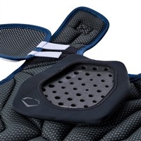 Evoshield Ltd Ed Austin Wells STMNT SRZ Adult 16IN Catchers Chest Protector, Navy