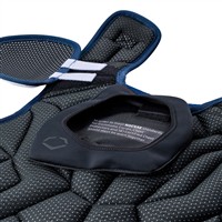 Evoshield Ltd Ed Austin Wells STMNT SRZ Adult 16IN Catchers Chest Protector, Navy