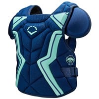Evoshield Ltd Ed Austin Wells STMNT SRZ Adult 16IN Catchers Chest Protector, Navy/Green