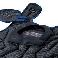 Evoshield Ltd Ed Austin Wells STMNT SRZ Adult 16IN Catchers Chest Protector, Navy/Green