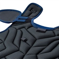 Evoshield Ltd Ed Austin Wells STMNT SRZ Adult 16IN Catchers Chest Protector, Navy/Green