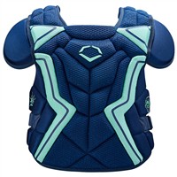 Evoshield Ltd Ed Austin Wells STMNT SRZ Adult 16IN Catchers Chest Protector, Navy/Green