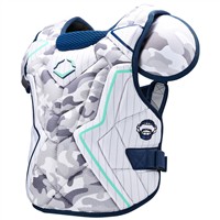 Evoshield Ltd Ed Austin Wells STMNT SRZ Adult 16IN Catchers Chest Protector, White Camo