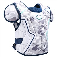 Evoshield Ltd Ed Austin Wells STMNT SRZ Adult 16IN Catchers Chest Protector, White Camo