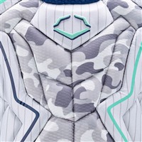 Evoshield Ltd Ed Austin Wells STMNT SRZ Int 15IN Catchers Chest Protector, White Camo