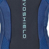 Evoshield Ltd Ed Austin Wells STMNT SRZ Int 15IN Catchers Chest Protector, Navy/Green