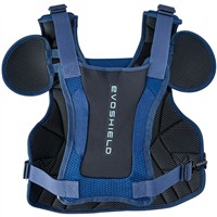 Evoshield Ltd Ed Austin Wells STMNT SRZ Int 15IN Catchers Chest Protector, Navy/Green