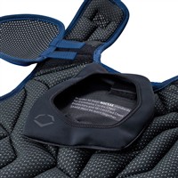 Evoshield Ltd Ed Austin Wells STMNT SRZ Int 15IN Catchers Chest Protector, Navy/Green