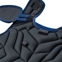 Evoshield Ltd Ed Austin Wells STMNT SRZ Int 15IN Catchers Chest Protector, Navy/Green