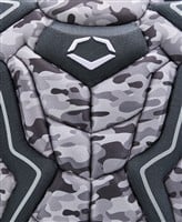 Evoshield Limited Edition X SRZ Adult 16IN Baseball Chest Protector, Black/Camo