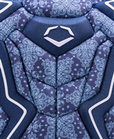 Evoshield Limited Edition X SRZ Adult 16IN Baseball Chest Protector, Navy