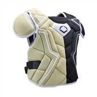Evoshield Limited Edition X SRZ Adult 16IN Baseball Chest Protector, Beige/Black