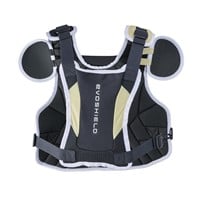 Evoshield Limited Edition X SRZ Adult 16IN Baseball Chest Protector, Beige/Black
