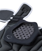 Evoshield Limited Edition X SRZ Adult 16IN Baseball Chest Protector, Beige/Black