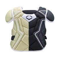 Evoshield Limited Edition X SRZ Adult 16IN Baseball Chest Protector, Beige/Black
