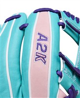 Wilson A2K 1786 11.5IN Baseball Glove (WBW103951115), Pink/Blue