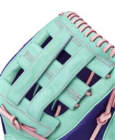 Wilson A2K DW5 12IN Baseball Glove (WBW10395212), Purple/Pink