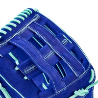 Wilson A2K JS22 Juan Soto Game Model 12.75IN Baseball Glove (WBW1039531275), Blue/Green