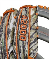 Wilson A2000 SS GH2 Game Model 11.75IN Baseball Glove (WBW1034511175), Grey/Orange