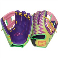 Rawlings REV1X 205 11.75in Baseball Glove (REV205-2PUP), Purple/Pink